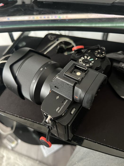 Sony a 7sii cu obiectiv