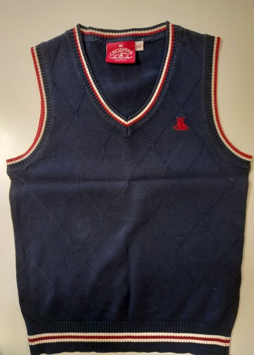 Тёплая жилетка. Рост 140