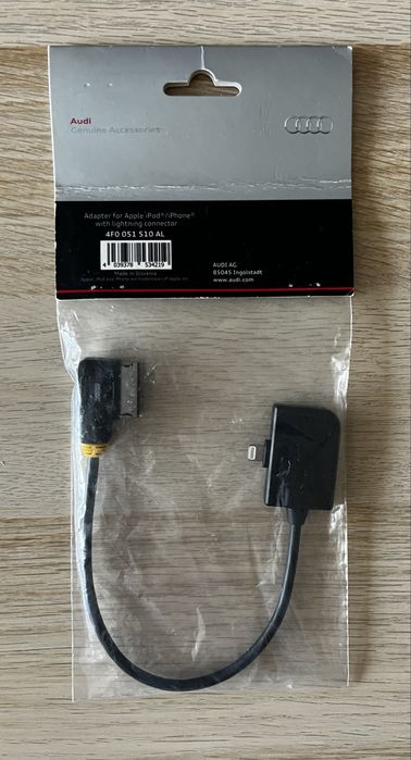 Audi AMI – Apple Lightning кабел | Оригинален, нов
