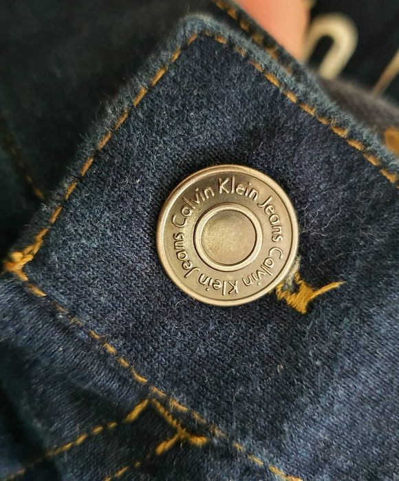Blugi skinny cu talie înaltă Calvin Klein