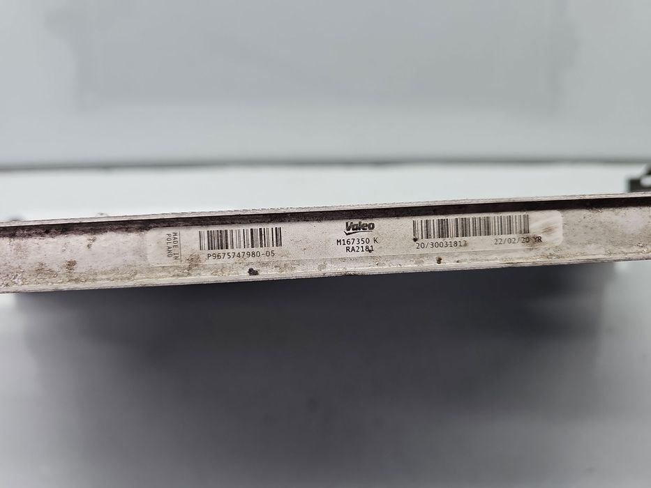 Radiator apa PEUGEOT 308 CC [Fabr 2009-2013] 9675747980