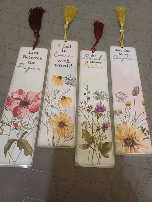 Set 4 semne de carte handmade