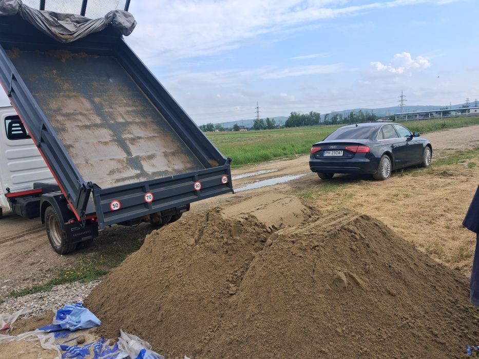 Transport Nisip Moloz DeșeuriPămint vegetal chit și de Pădure.