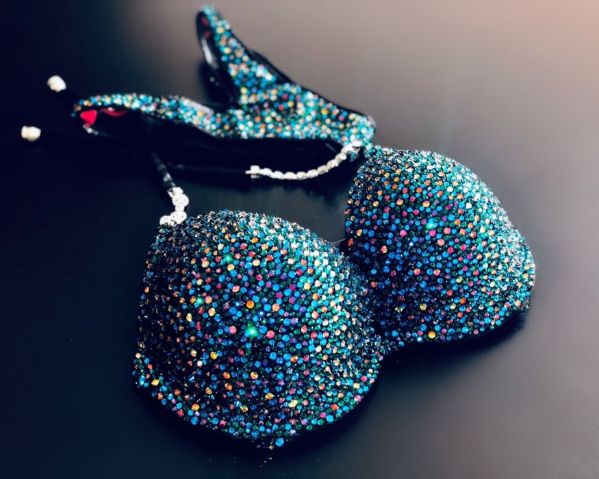 Costum bikini fitness concurs culturism ifbb inba