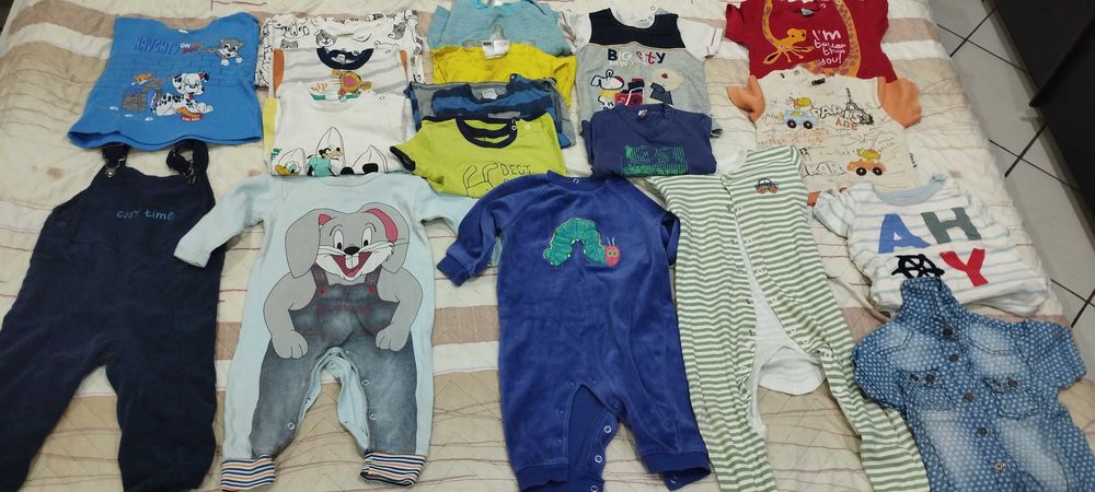 Лот с детски дрехи 74 см