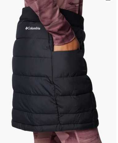 Дамска зимна пола Columbia Women Powder Lite III Insulated Skirt, различни размери, черна, нова от САЩ