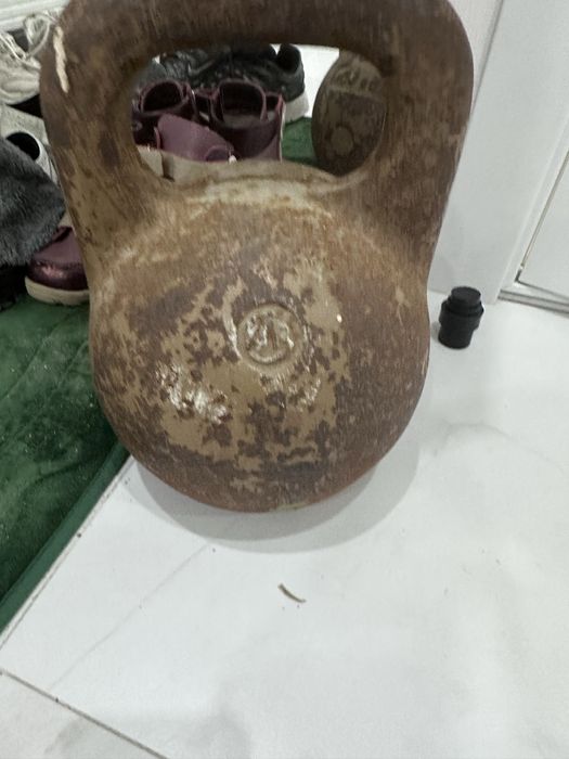 чугунная гиря, весом