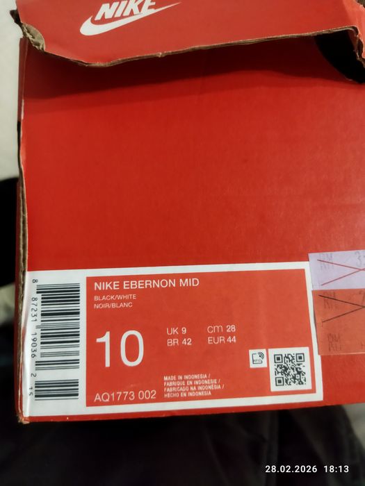 Кроссовки Nike Ebernon Mid (оригинал)