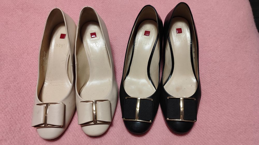 Дамски обувки Hőgl, размер 39, естествена кожа, безупречни