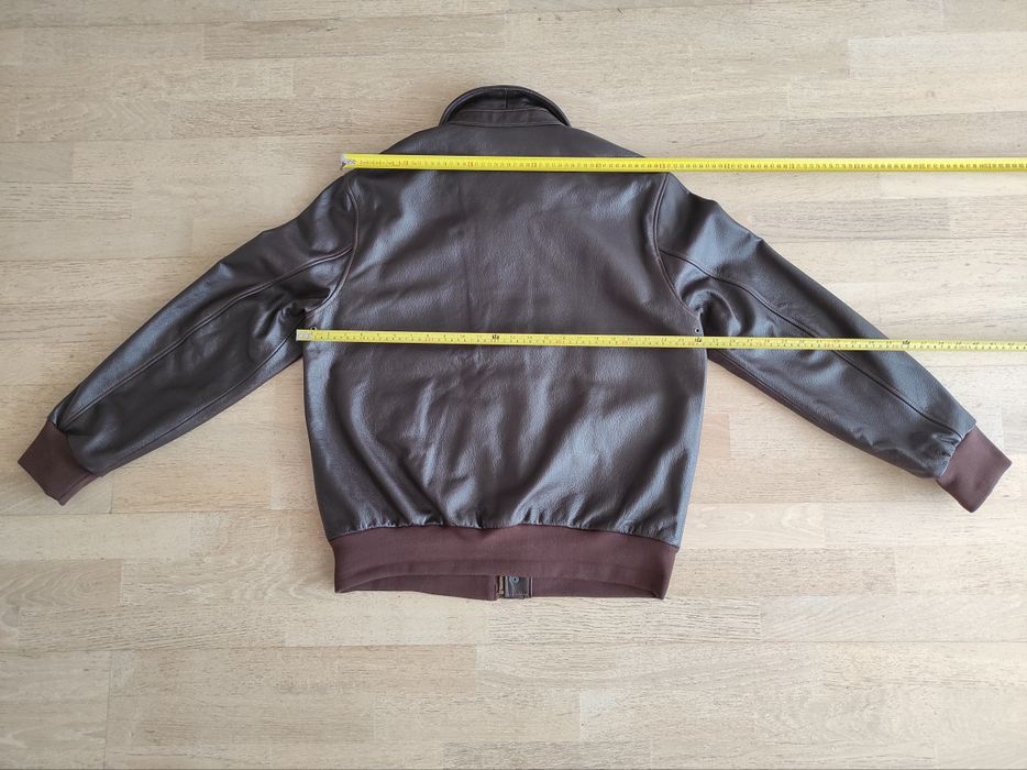 Geaca pilot aviator din piele, model A 2, US Air Force