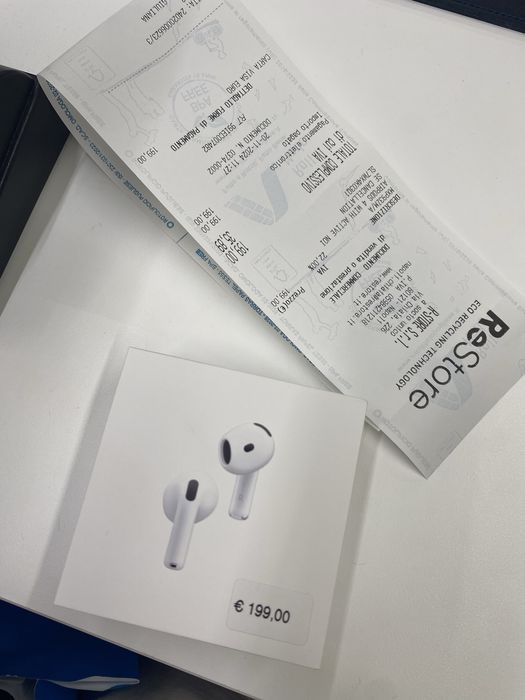 Airpods 4 с шумоподавлением