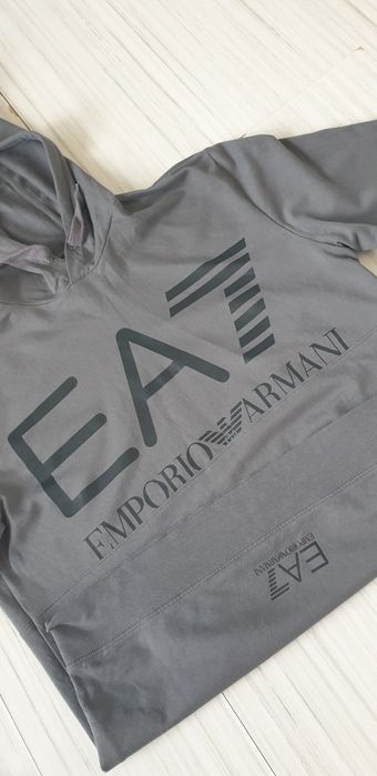 Emporio Armani EA7  Hoodie /  L НОВО! ОРИГИНАЛ! Мъжко Горнище Качулка