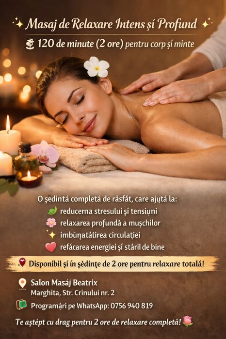 Salonul se afla in marghita fac si deplasare in marghita.