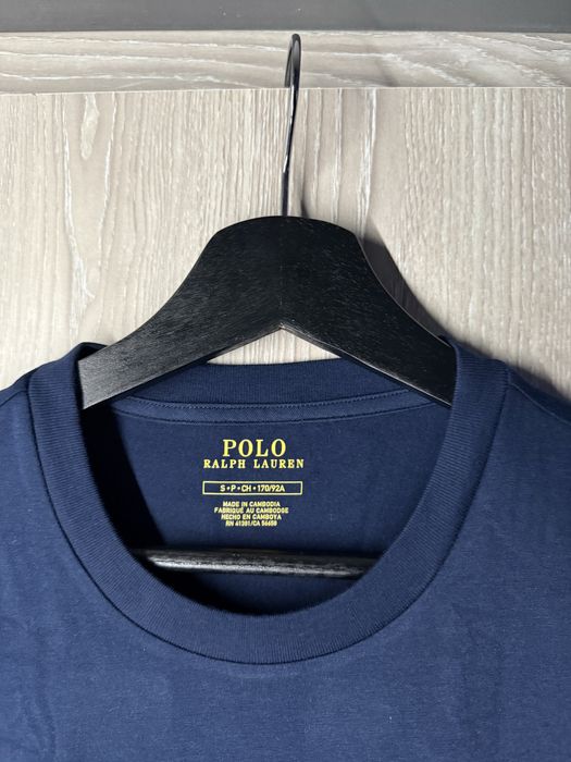 Polo Ralph Lauren set 2 tricouri corp bleumarin cu logo brodat S noi