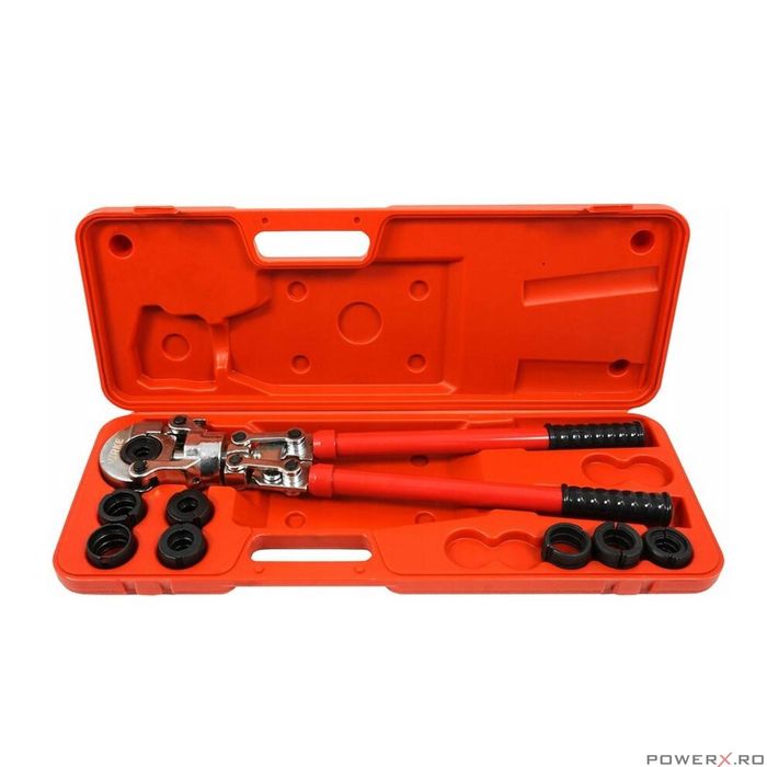 Cleste pentru sertizarea tevilor, pex tip U si TH, 16-32 mm, Verke