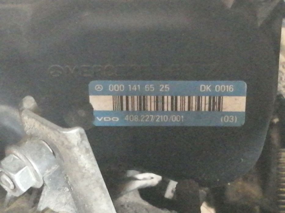 Дроссельная заслонка от Мерседес