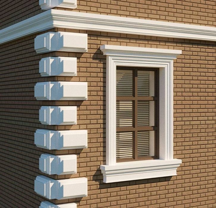 Пенопласт Фасад, Пукак тяга, колонна, декор