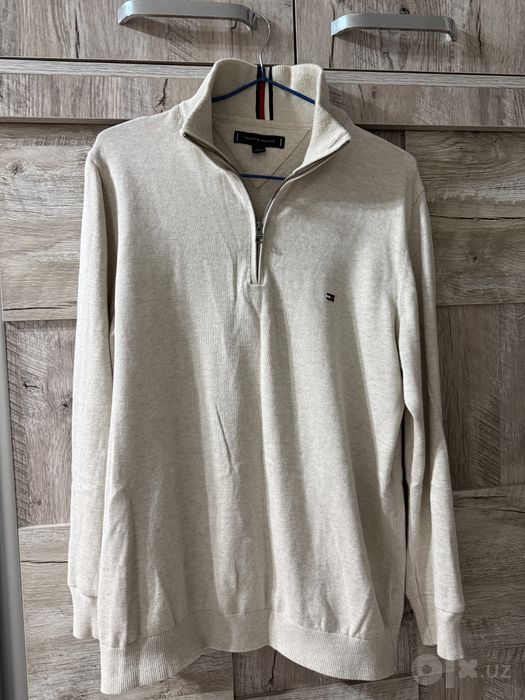 Tommy Hilfiger - Оригинал Свитер на Молнии [L]