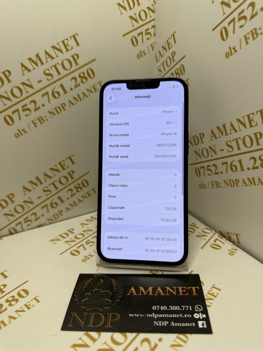 NDP Amanet Braila Iphone 14 (54488)