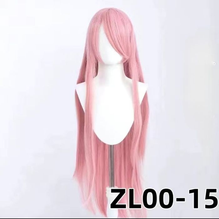 Розовый парик новый