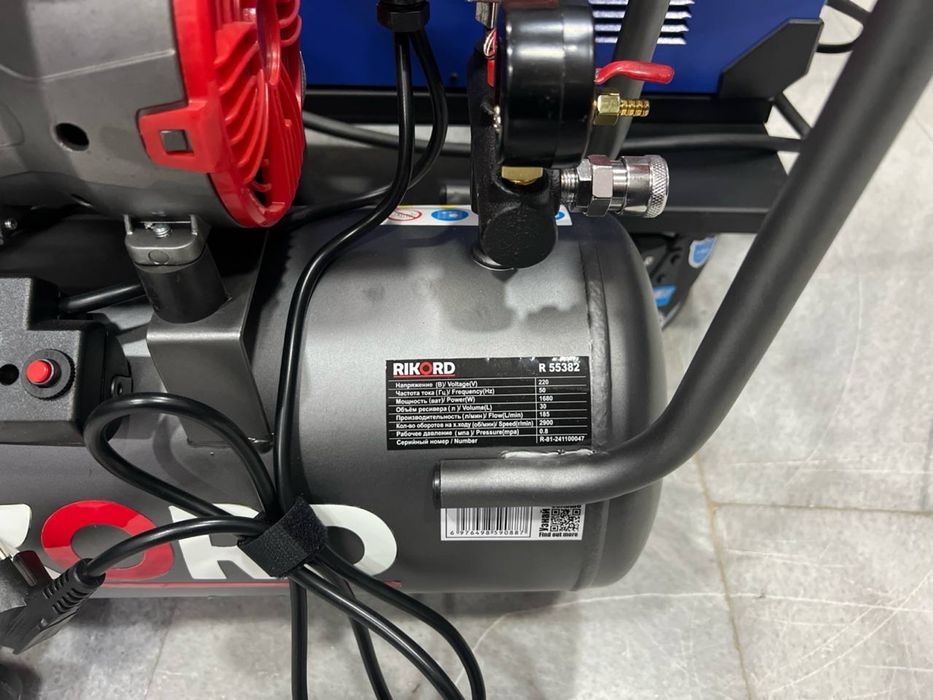 Компрессор бесшумный “Rikord” 30/50L безшумный