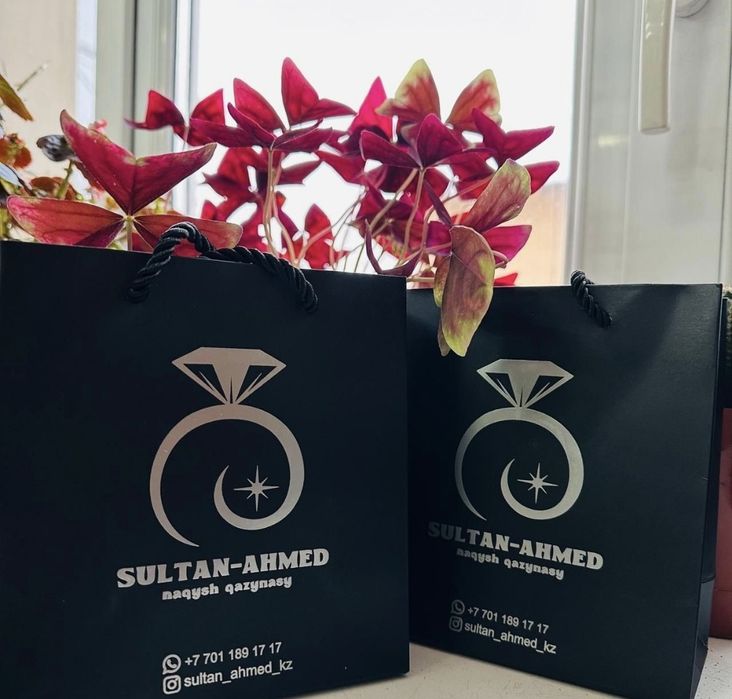 Печать на пакетах с вашим логотипом