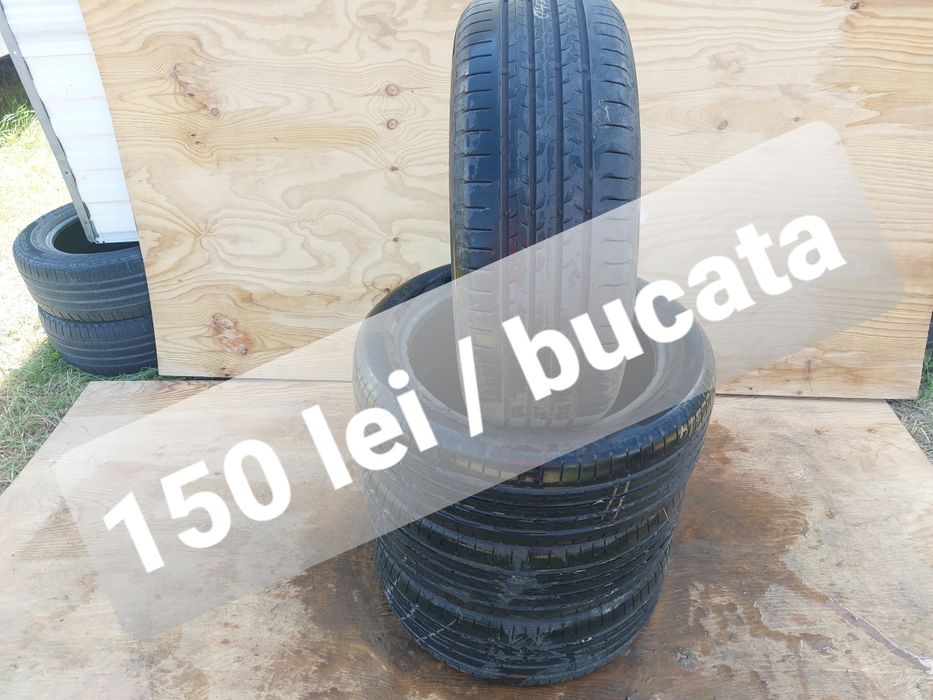 150 lei bucata! Set anvelope de vara 215 50 r18 Continental EcoContact 6Q dot 2022