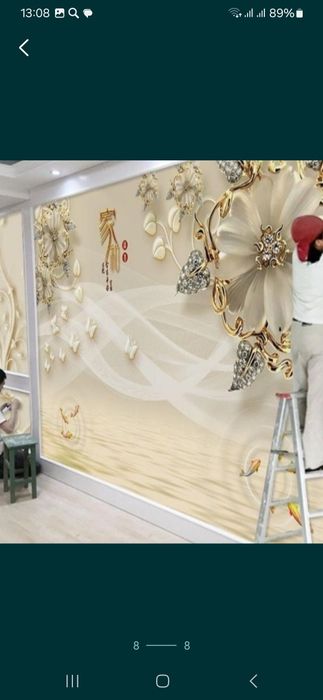 Обои, Галтели,Побелка .Левкас