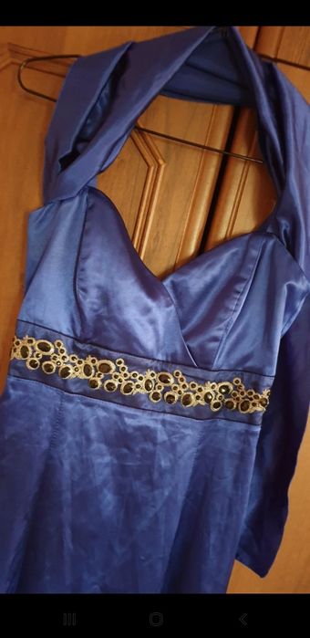 Rochie albastra eleganta