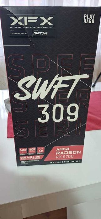 Видеокарта XFX Radeon RX 6700 Core 10GB GDDR6