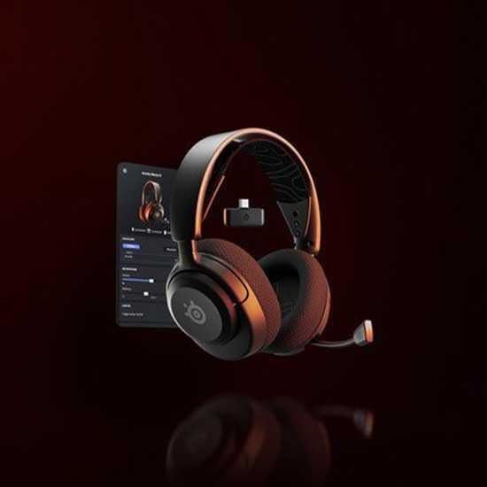 Нови Безжични Гейминг Слушалки SteelSeries Arctis Nova 5 ClearCast 2.X