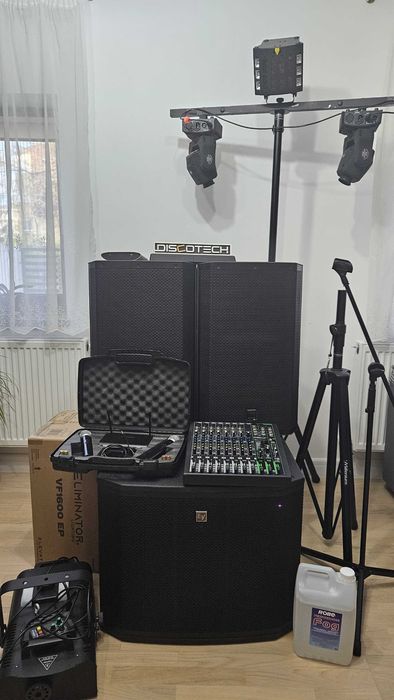 Inchiriere muzica Sonorizare boxe audio Lumini efecte Evenimente DJ