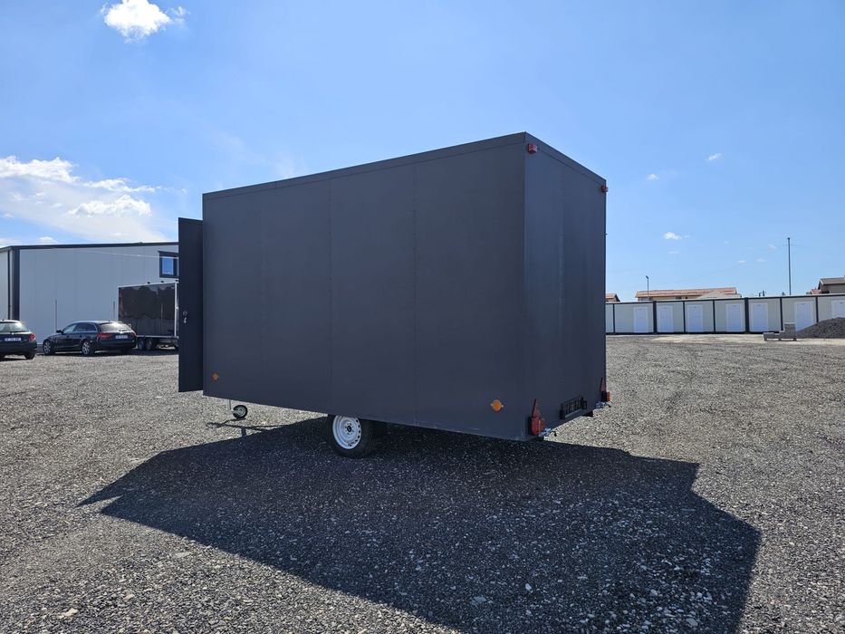 Rulota Comerciala 4x2x2.3m, Omologata MMA 750kg, Cel Mai Mic Pret,Rate