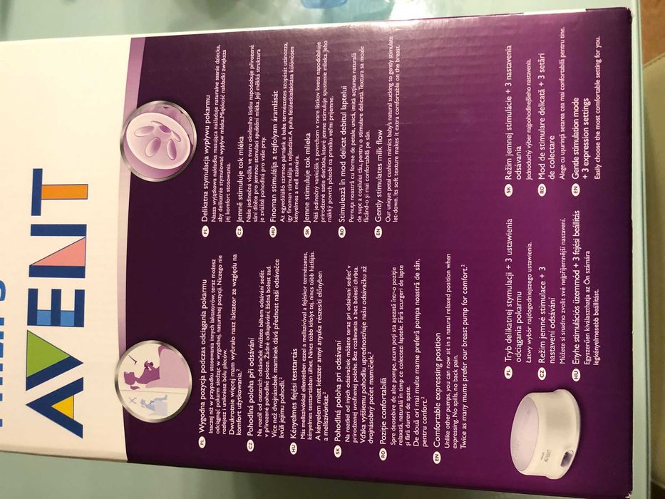 Vand Pompa de san electrica cu biberon Philips Avent SCF332