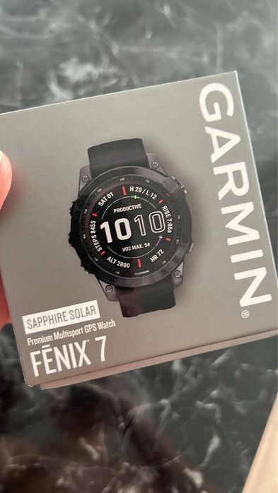 Garmin Sapphire solar fenix 7