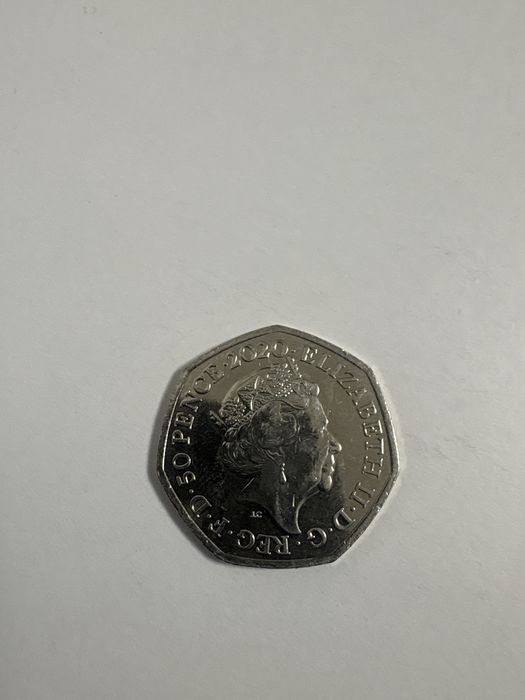 Moneda 50 pence “UK Withdrawal from European Union”
