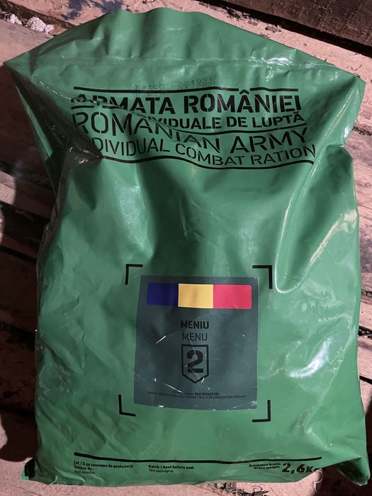 Pachete hrana RO ARMY