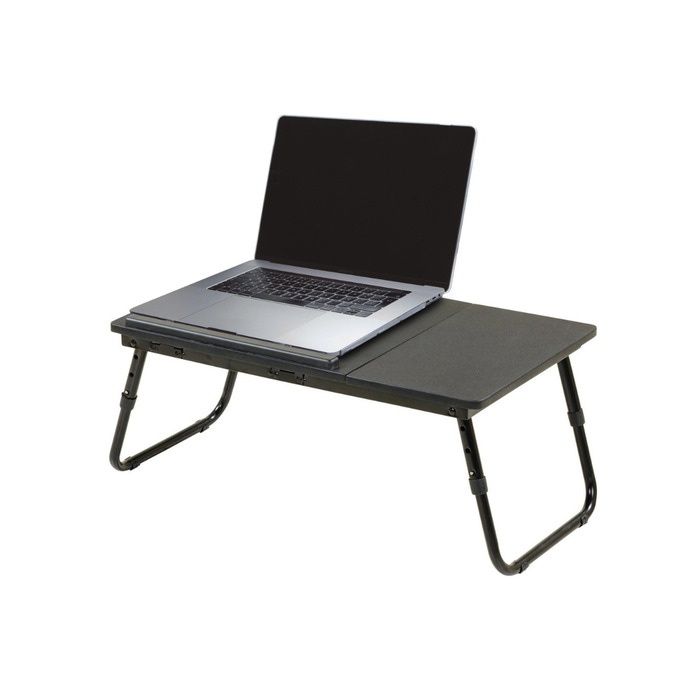 Măsuță neagra pentru laptop, pliabila