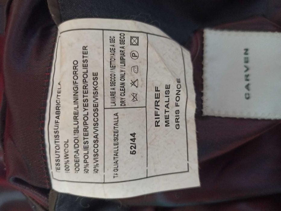 Sacou gri CARVEN marimea  52