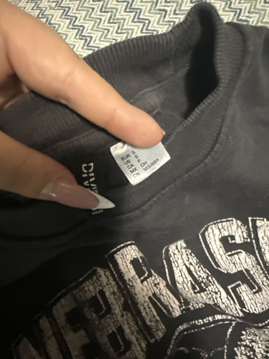 толстовка серая H&M