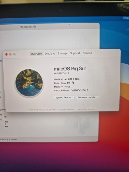 Macbook Air 13 M1 16/256gb 238 cicluri Amanet Lazar Crangasi 40623