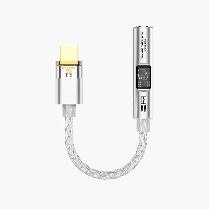 Портативный ЦАП NiceHCK NK1 Max (Type-C на 3.5 мм)