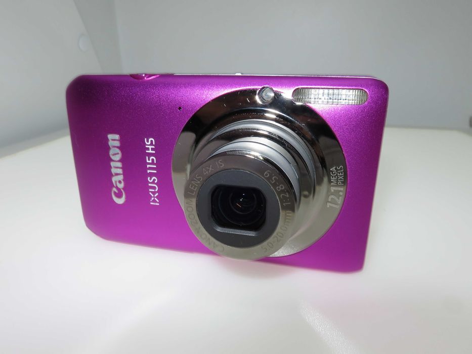 Canon IXUS 115 компактен фотоапарат камера розов цвят FULL-HD видео
