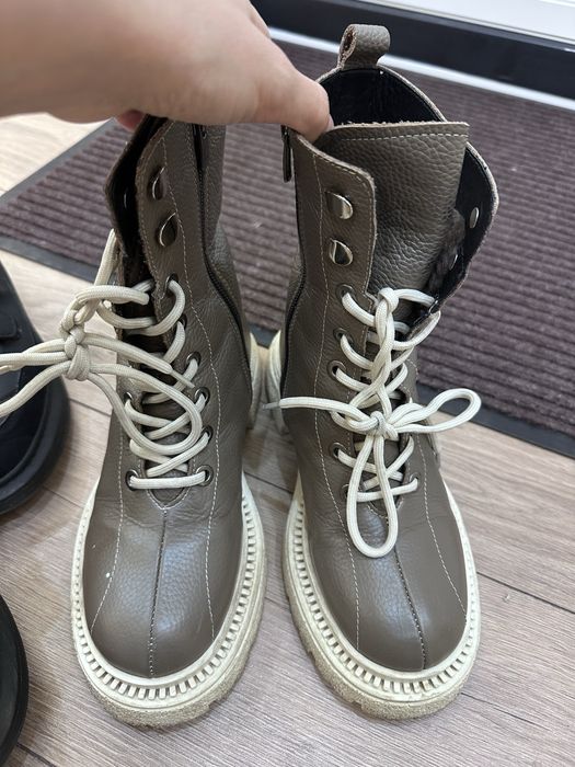 Сапоги зимние нат. кожа