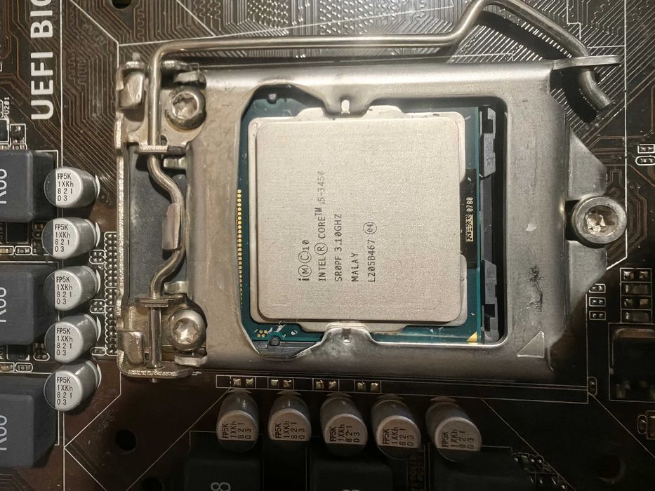 Дънна платка + Процесор, Asus P8Z77-M, LGA1155, CPU: I5 3450