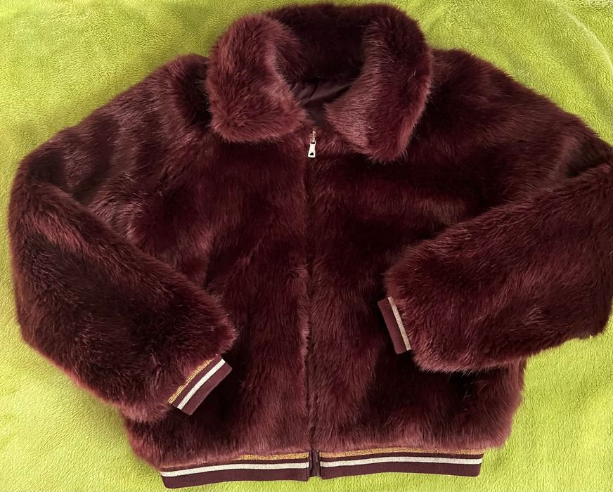 Двулицево яке за момиче с еко косъм Mayoral за ръст 157 см.