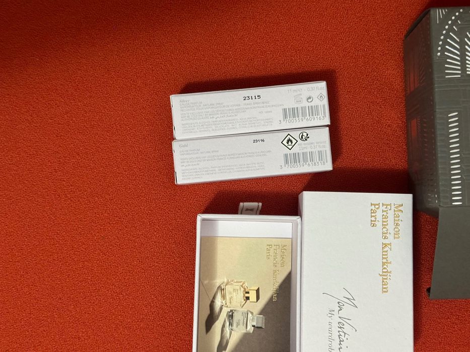 SET EXCLUSIV Maison Francis Kurkdjian (5 Parfumuri x 11ml + Lumânare + Cutie Magnet)