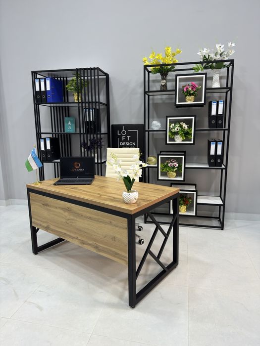 Лофт мебель Рабочий| письменный| компютерный| стол| стул  лофт