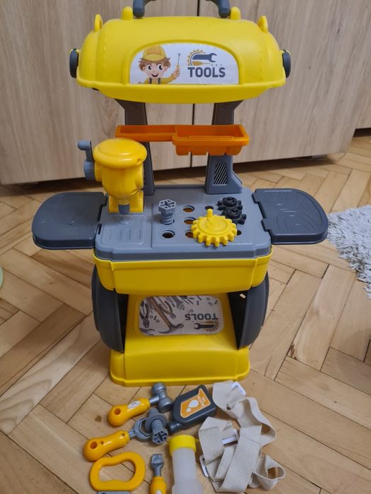 Детски играчки, Мини кухня, Тоалетка, Печка, Лаптоп