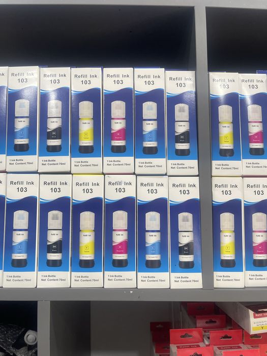 Чернила краски Epson 103/003/104 премиум качества Корея